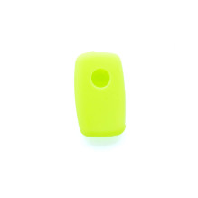 Neonowozielone etui silikonowe na kluczyk Seat Skoda Volkswagen - EPKC70