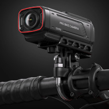 AKEEYO 730Pro 4K vaizdo įrašymo įrenginys, skirtas motociklams ir motociklams ant vairo – juodas