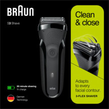 Braun 300S juodas Braun 300S juodas