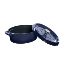 OVAL POT WITH A LID. 5.6L CAPACITY OVAL POT WITH A LID. 5.6L CAPACITY