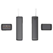 Tracer 47824 Prime-V3 30000mAh QC22.5W+PD20W Power Bank, Black Tracer 47824 Prime-V3 30000mAh QC22.5W+PD20W Power Bank, Black
