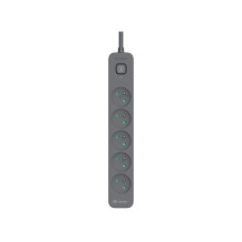 Tracer 47813 Super Line+ Graphite 1.5m (5 outlets )
