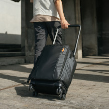 Camera - PGYTECH Roller Backpack, expandable, customizable dividers, splash-proof, Space Black
