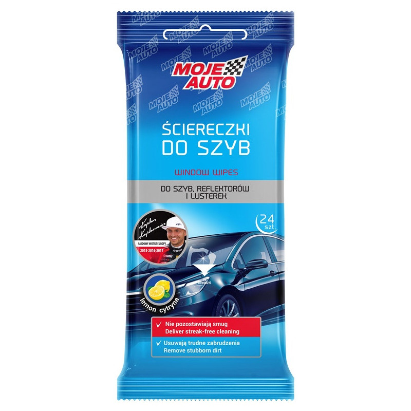 Moje Auto Softi Glass Cleaning Wipes 24pcs
