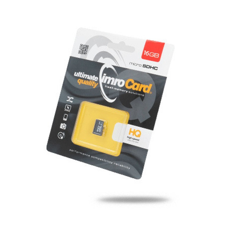 Atminties korta IMRO MicroSD 16GB (class10)