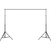 Photography Backdrop - MITOYA Stand 200cm + 300cm Cross Bar Photography Backdrop - MITOYA Stand 200cm + 300cm Cross Bar
