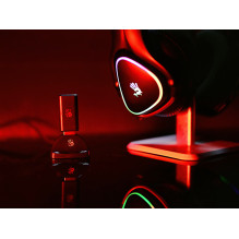 A4Tech 47751 Bloody MR710 RGB belaidės žaidimų ausinės, juodos A4Tech 47751 Bloody MR710 RGB belaidės žaidimų ausinės, juodos