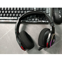A4Tech 47751 Bloody MR710 RGB belaidės žaidimų ausinės, juodos A4Tech 47751 Bloody MR710 RGB belaidės žaidimų ausinės, juodos