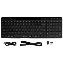 A4Tech 47726 Fstyler FBK27C AS 2.4 GHz+BT (tylus), juodas