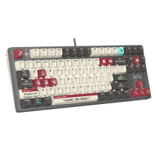 A4Tech 47736 Bloody S87 Pixels Red USB (BLMS RED Plus jungikliai)