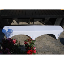 Tamprus suolo užvalkalas Restly Baltas 180x28x43 Tamprus suolo užvalkalas Restly Baltas 180x28x43