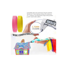 3D pen +170m plastic filament, pink / 3D pencil