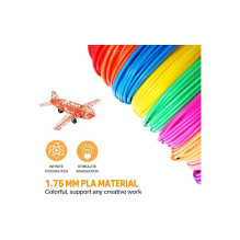 100 m PLA plastic for 3D pen, 20 colors, 5 m each
