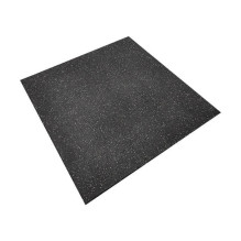 Rubber flooring 15x1000x1000 - with white granules