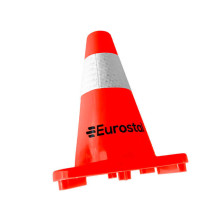 Warning cone 30 cm Eurostal BASIC