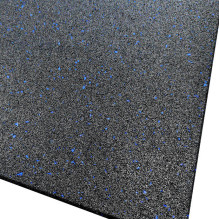 Guminė grindų danga 30x1000x1000 - su mėlynomis granulėmis