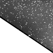 Rubber flooring 4x1200x10000 mm - with white granules