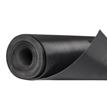 Rubber track with lines 3x1200 mm (cut by the meter)