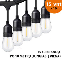 Outdoor garland (LED lights) 150 m Drop Outdoor garland (LED lights) 150 m Drop