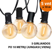 Outdoor garland (LED lights) 50 m Elegance