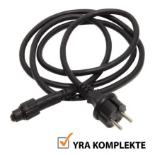 Outdoor garland (LED lights) 20 m Glow black Outdoor garland (LED lights) 20 m Glow black