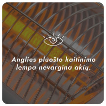 Infrared heater Heatum H2000R CORE SILVER