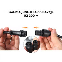 Lauko girlianda (LED lemputės) 30 m Glow balta Lauko girlianda (LED lemputės) 30 m Glow balta
