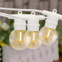 Outdoor garland (LED lights) 50 m Glow white Outdoor garland (LED lights) 50 m Glow white