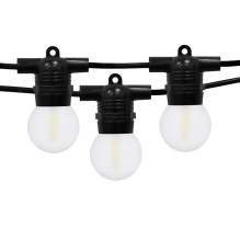 Outdoor garland (LED lights) 10 m Glow black Matte Outdoor garland (LED lights) 10 m Glow black Matte