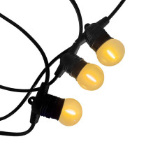 Outdoor garland (LED lights) 10 m Glow black Matte Outdoor garland (LED lights) 10 m Glow black Matte