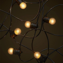 Outdoor garland (LED lights) 10 m Glow black Matte Outdoor garland (LED lights) 10 m Glow black Matte