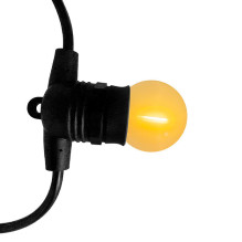 Outdoor garland (LED lights) 10 m Glow black Matte Outdoor garland (LED lights) 10 m Glow black Matte