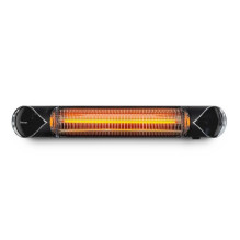 Freestanding Infrared Heater Heatum H2500R CORE BLACK with tripod stand