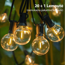 Lauko girlianda (LED lemputės) 10 m Elegance Lauko girlianda (LED lemputės) 10 m Elegance