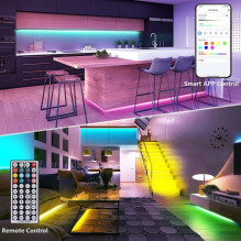 Smart 5050 RGB LED Strip 15 m with Bluetooth function
