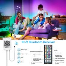 Smart 5050 RGB LED Strip 10 m with Bluetooth function