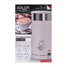 Adler AD 4495 pieno plakiklis / šildytuvas Automatinis pieno plakiklis / šildytuvas Smėlio spalvos