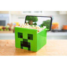 PP MINECRAFT CREEPER SRAUTINIS UŽKANDŽIŲ DUBENĖLIS