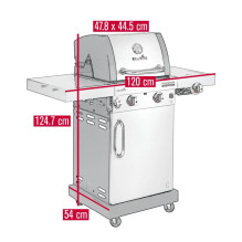 Dujinis grilis Char-Broil Professional Pro S 2