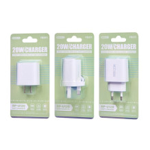 Įkroviklis Remax RP-U120 20W USB-C / USB-A baltas Įkroviklis Remax RP-U120 20W USB-C / USB-A baltas