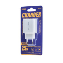 Įkroviklis Remax RP-U137 25W USB-C baltas Įkroviklis Remax RP-U137 25W USB-C baltas