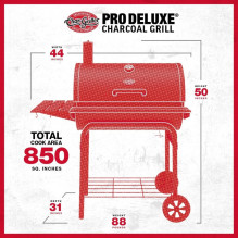 Lauko kepsninė Char-Griller Pro Deluxe