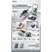 Išorinė baterija Power Bank Remax RPP-695 15W MagSafe 10000mAh pilka