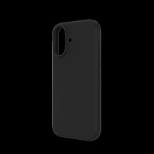 JUST MUST REGULAR DEFENSE SILICONE with MAGSAFE for iPhone 17 Black