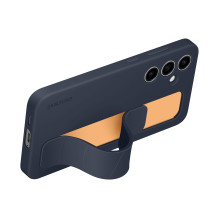 GS721CNE stovintis, su rankena dėklas „Samsung Galaxy S24 FE“, mėlynai juodas GS721CNE stovintis, su rankena dėklas „Samsung Galaxy S24 FE“, mėlynai juodas