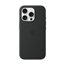 MYYJ3ZM / „iPhone 16 Pro“ silikoninis dėklas su „MagSafe“ sąsaja, juodas MYYJ3ZM / „iPhone 16 Pro“ silikoninis dėklas su „MagSafe“ sąsaja, juodas