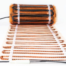 Elektrinis šildomų grindų kilimėlis - tinklelis Warmset Black 150 W (150-4)