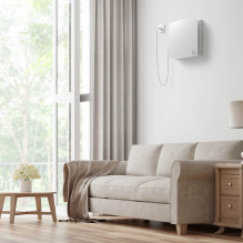Mini recuperator Adolus AD - L50H - W with humidity sensor and WIFI