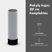 Pakylų kojos 20 cm komplektas ( 4 vnt ) Pakylų kojos 20 cm komplektas ( 4 vnt )