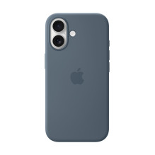 MGEW4ZM / A iPhone 17 Silicone Case with MagSafe, Anchor Blue